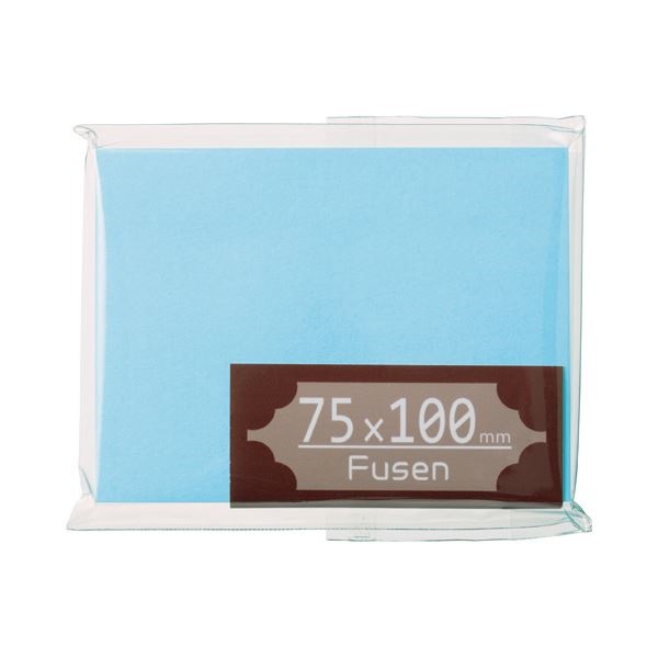 （まとめ） TANOSEE ふせん 75x100mm 空 1冊 [x30セット]