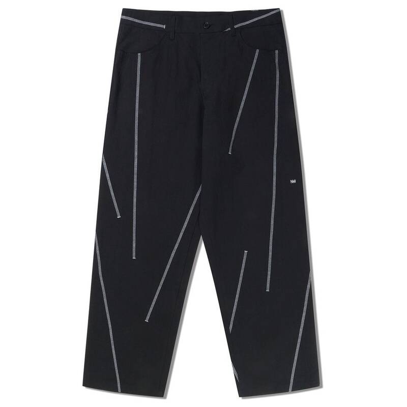 NOMANUAL S.L パンツ - ブラック NM11PT06M1BK 377798
