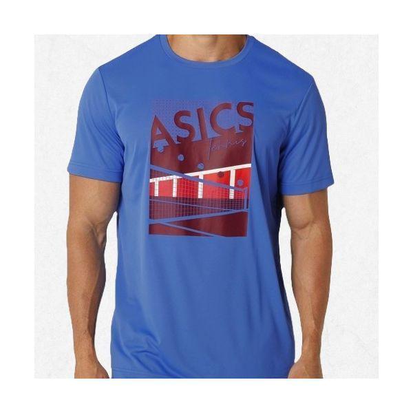 アシックス メンズ GS グラフィック T (2041A284403) 半袖Tシャツ 2041A284403 2442249