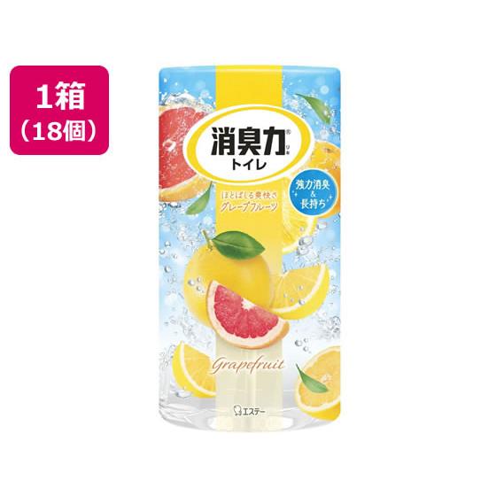 トイレの消臭力 グレープフルーツ 400mL 18個 エステー (184741) 5,200円
