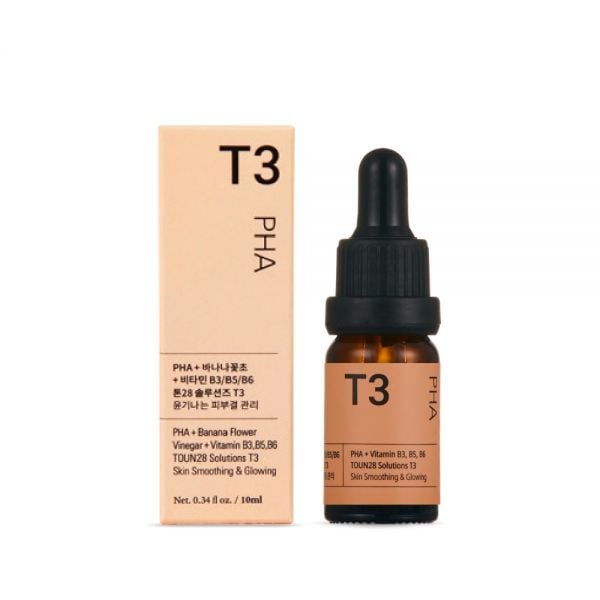 トーン28ソリューションズT3 PHA+バナナ花草+ビタミンB3B5B6 毛穴角質ケア10ml