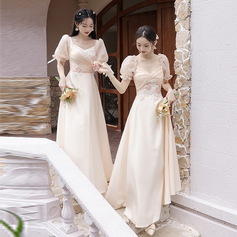 パーティードレス カラー ウエディングドレス 二次会 結婚式ドレス 安い ビーチフォト 花嫁 フォトウエディング 前撮り 後撮り 披露宴 激安