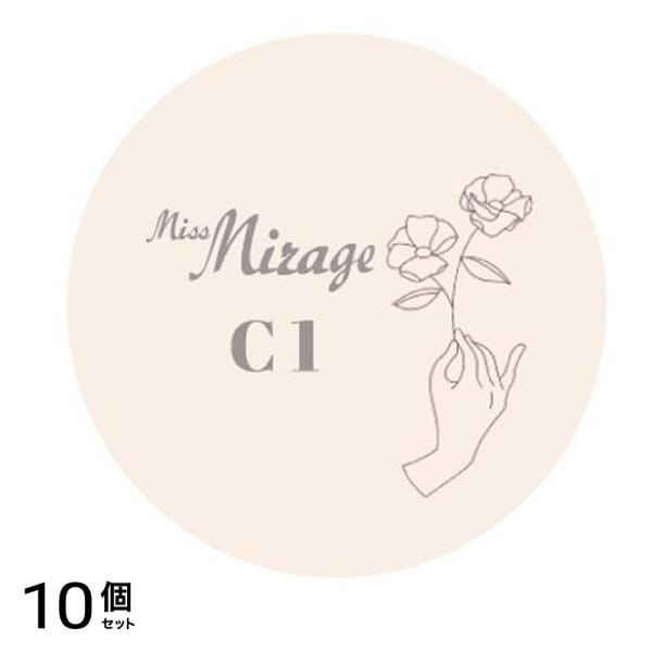 Miss Mirage(ミスミラージュ) クリアジェル C1 クリア 5g 10個セット