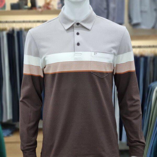 秋冬新商品スパンベーシック柄TシャツPPTS3403869_SH