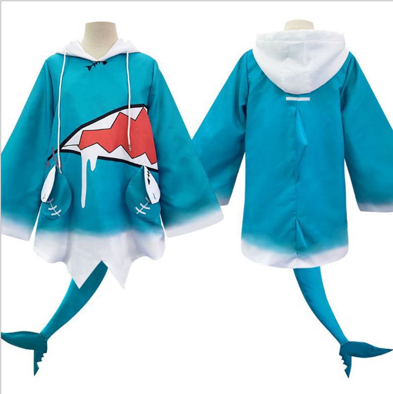 コスプレ変装仮装 衣装 Hololive Vtuber Gawr Gura がうるぐら