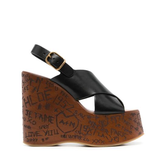CHLOE Women Sandals C24A02YLU 001 BLACK