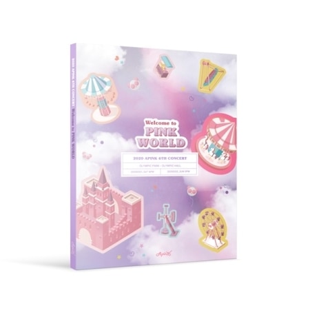 特典ステッカープレゼントDVD Apink 2020 APINK 6TH CONCERT Welcome to PINK WORLD_[未開封新品]