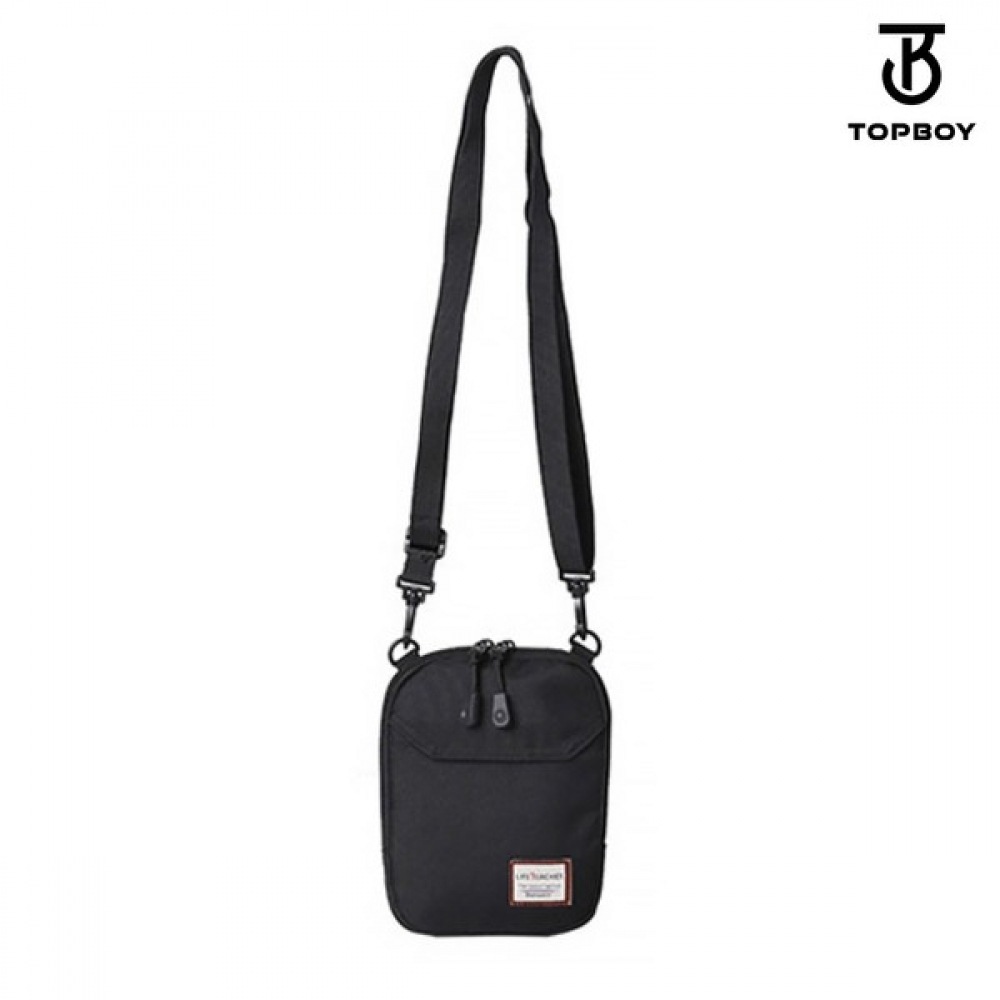(TOPBOY) フロントサブイヤホンホールミニクロスボディバッグ (BG279)