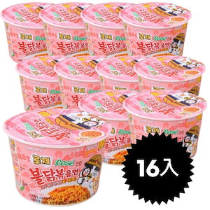 大カップロゼプルダックポックンミョン 105g x 16入