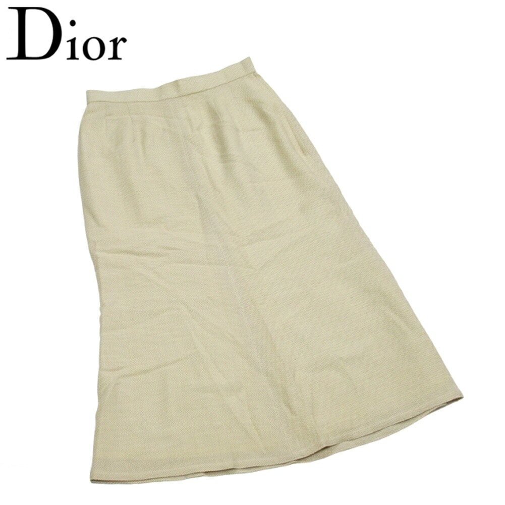 スカート ロング ボトムス ミディアムフレアー レディース 9サイズ ベージュ 中古 24,074円