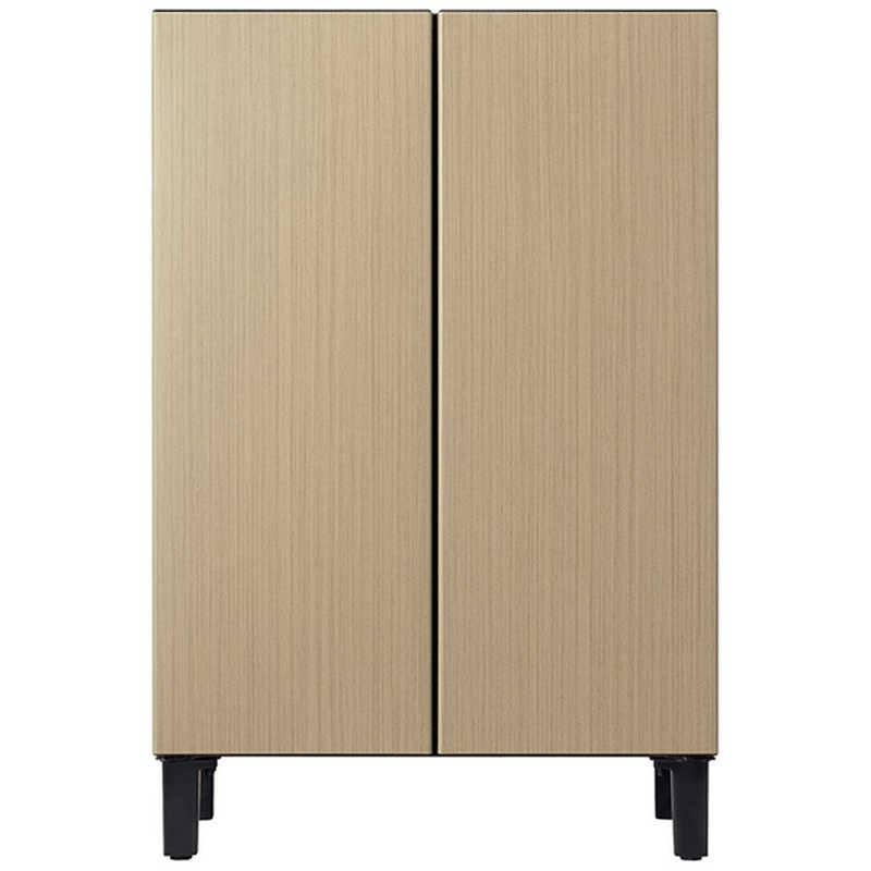 アクア　AQUA　冷蔵庫 2ドア 72L フレンチドア(観音開き) 家具冷蔵庫 幅60cm グレージュウッド　AQR-FD7P-C（標準設置無料）