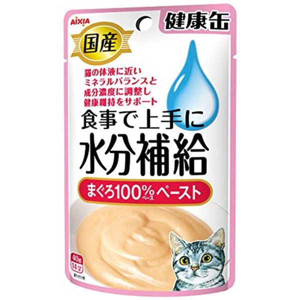 アイシア 国産 健康缶パウチ 水分補給 まぐろペースト 40g 価格