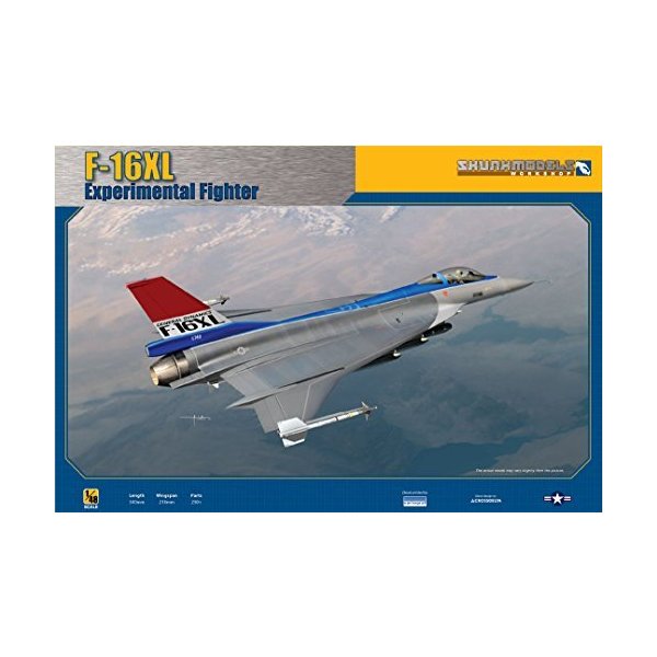 Skunkmodel Workshop SW-48026 Model Kit F-16XL Experimental Fighter 並行輸入品