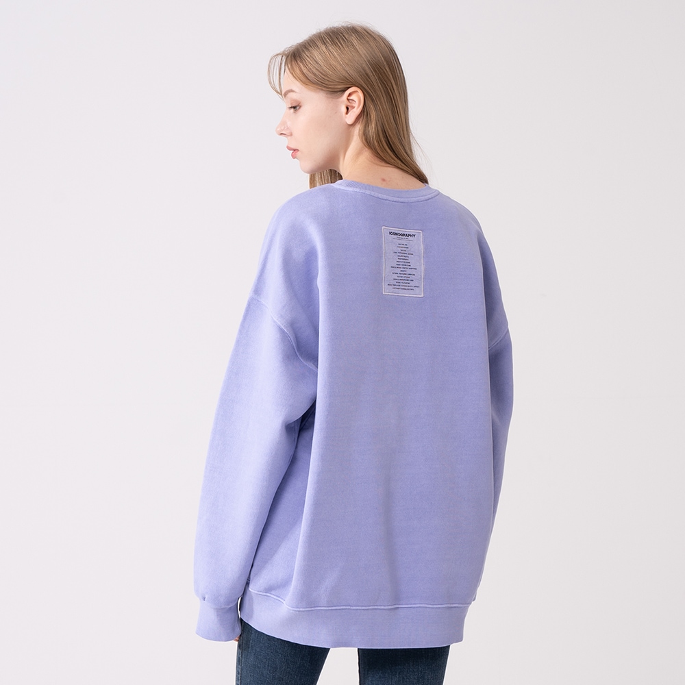 ピグメントヘビー 綿 ラベルアート VIO