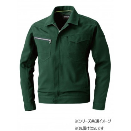 桑和 963 長袖ブルゾン 5Lサイズ ダークG(109) SOWA