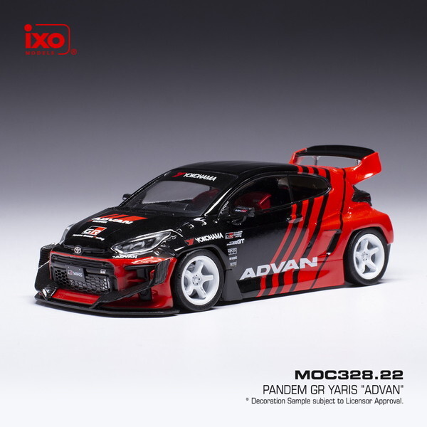 イクソモデル トヨタ Pandem GR ヤリス 「Advan」 MOC328