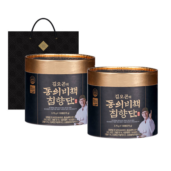 キム·オゴンの同意秘策 沈香団 100環×2通(計200環)+先着順 紅参キャンディ+ショッピングバッグ(クーポン価格82100ウォン)