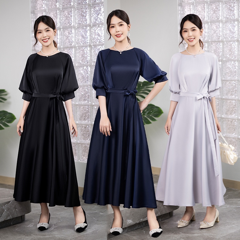 ドレス ロングドレス ドレス 発表会 パーティードレス 結婚式 大人 ピアノ イブニングドレス 謝恩会 成人式 宴会 二次会 演奏会 フォーマル