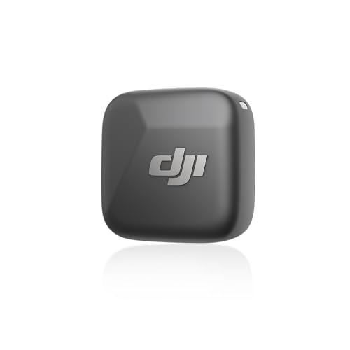 DJI Mic Miniトランスミッター（インフィニティブラック） ワイヤレスマイク ピンマイク超軽量 オーディオ DJI OsmoAudio