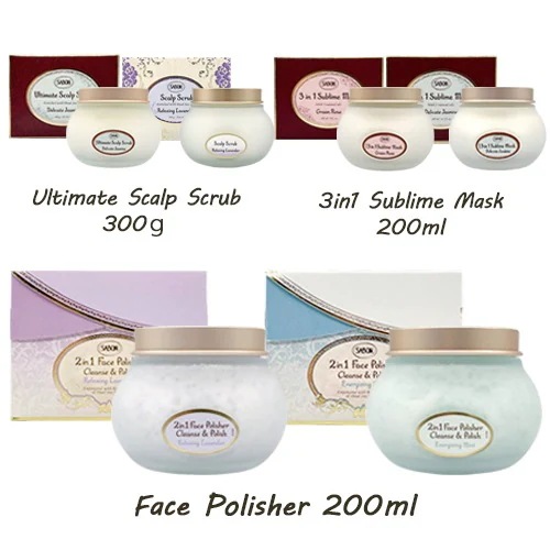 フェイスポリッシャー 200ml 各種選択【単品】 リフレッシング ミント / リラクシング ラベンダー / ヘアマスク ヘッドスクラブ　宅配無料