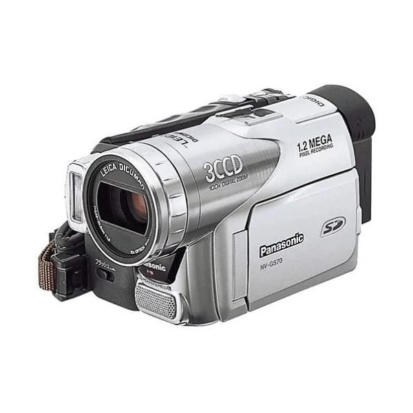 【中古】パナソニック Panasonic NV-GS70K-S デジタルビデオカメラ シルバー