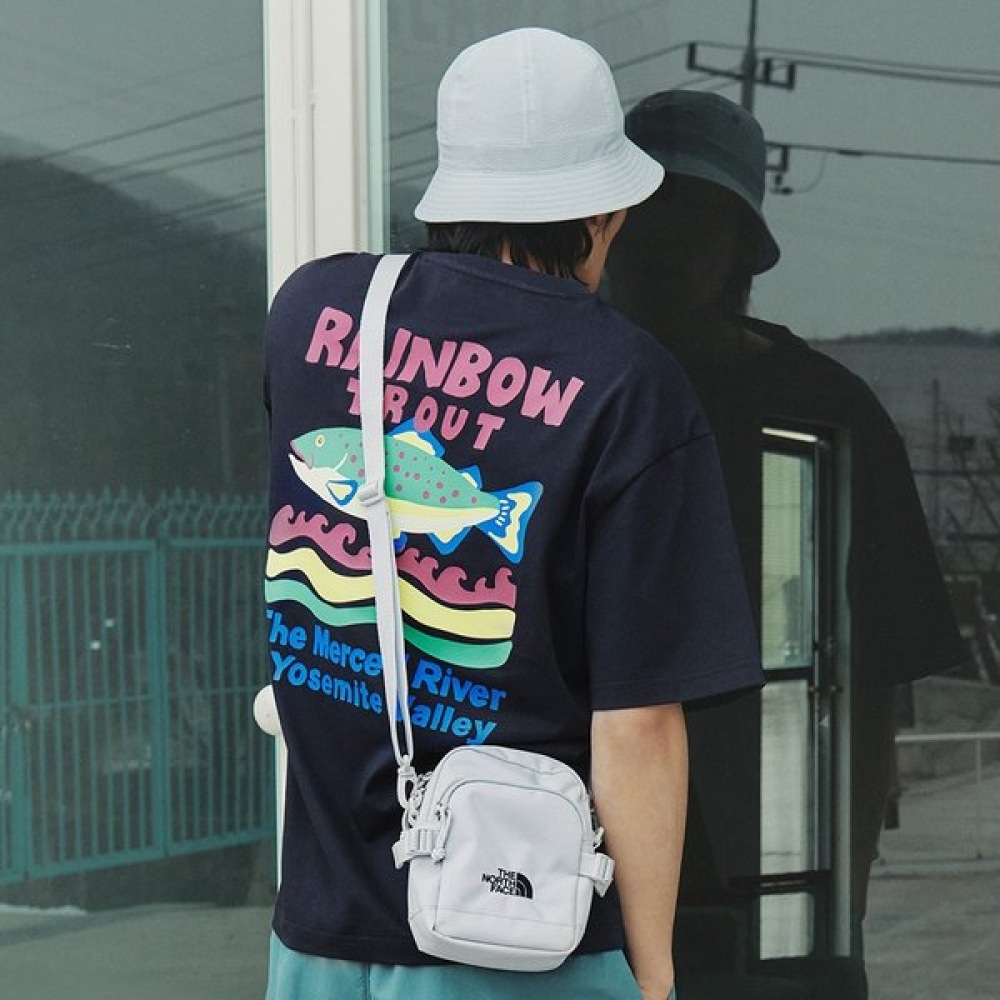 ノースフェイス ホワイトラベル リバーメイト 半袖ラウンドティー DARK NAVY NT7UR12L