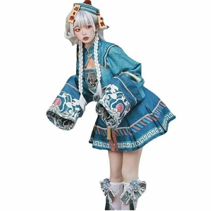 【クリスマス新品】！【クリスマス新品】 ロリータ 中華風 チャイナ lolita キョンシー ゾンビ コスチューム チャイナ服 レディース ワンピース ジャンパースカート 可愛い かわいい ゴスロリ