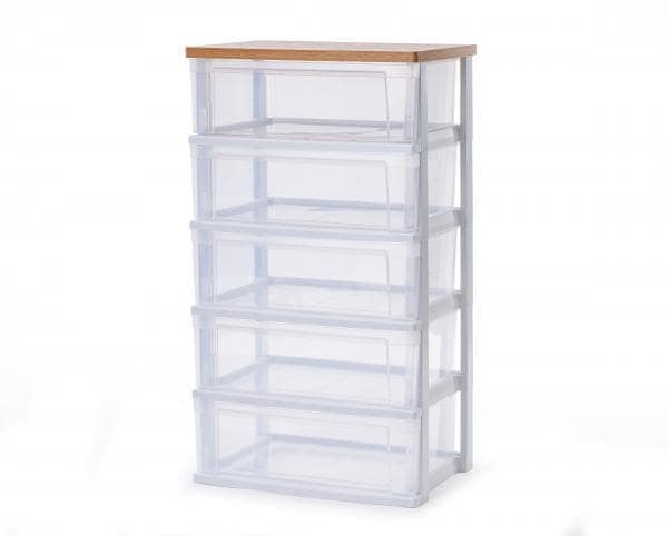 アイリスオーヤマ ウッドトップチェスト NSW-545WT