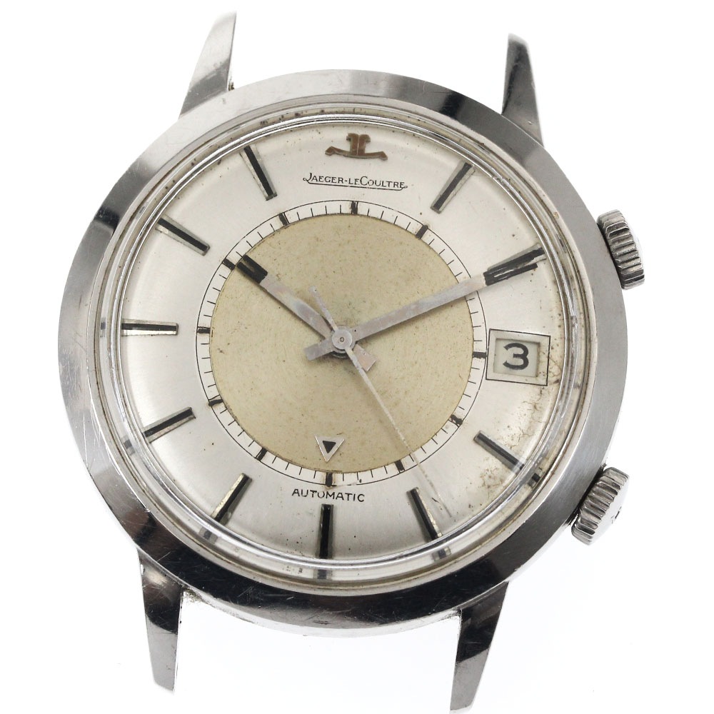 訳あり ジャガー・ルクルト JAEGER-LECOULTRE メモボックス アラーム 自動巻き メンズ _882391【中古】
