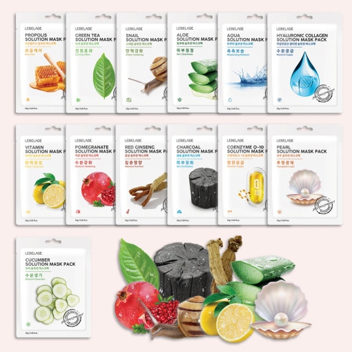 Lebelage Solution Mask Pack 100 Sheets