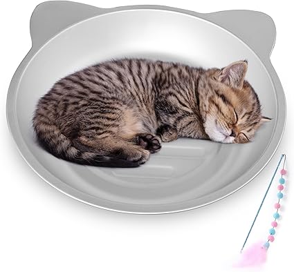 MARUNDA 猫ひんやりベッド 鍋型 アルミ 冷感 夏用 暑さ対策 クールマット 猫