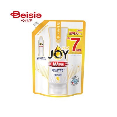 他サイト： ジョイ W除菌 食器用洗剤 レモン 詰め替え 超特大 930mL 1の商品画像