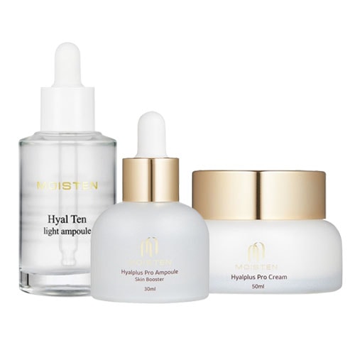 [3種企画セット] モイステン オールインワン 水分 美白 シワ 弾力 ヒアルテン アンプル&プロ アンプル&プロ 水分 クリーム