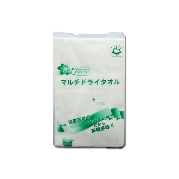 ペーパータオル フィオーレ マルチドライタオル 250mmミシン目 25m入り X12パック