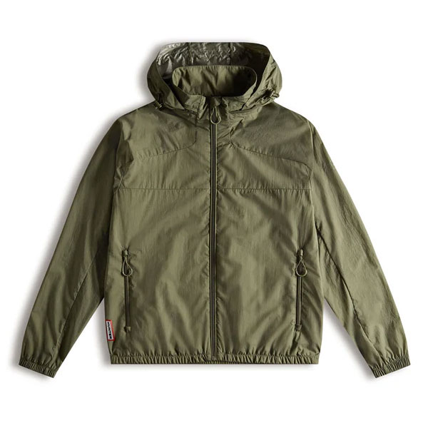 ハンター HUNTER メンズ トラベル リサイクル ナイロン シェル ジャケット MRO1431SAA-LIN 17,746円