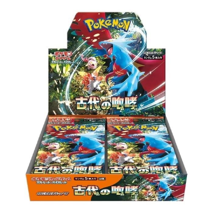 ポケモンカードゲーム スカーレット＆バイオレット 拡張パック 古代の咆哮 BOX シュリンク付 未開封　2PO