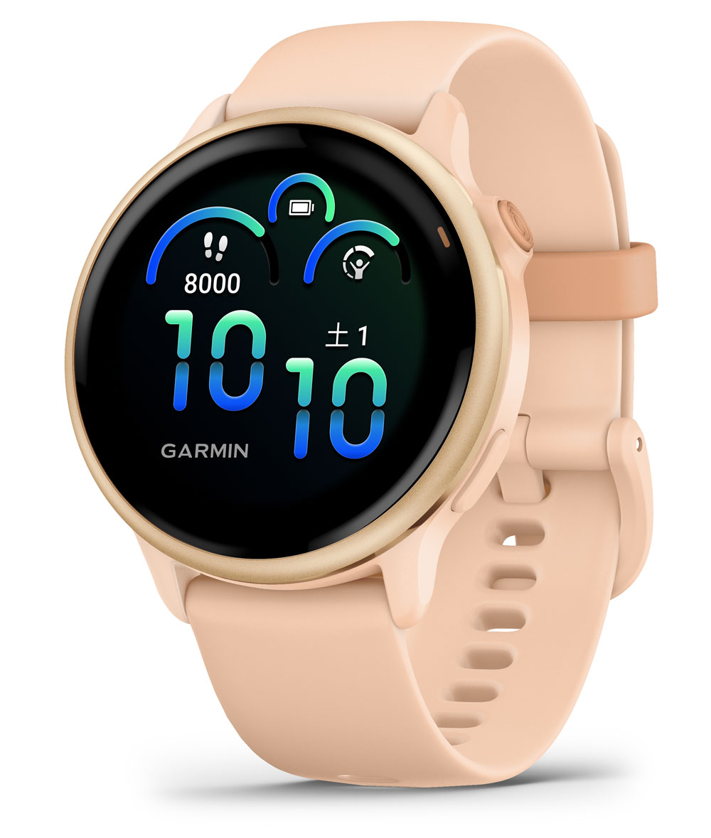 ガーミン vivoactive 6 Pink Dawn / P. Dawn Metallic　【Suica対応】スマートウォッチ 010-02985-33