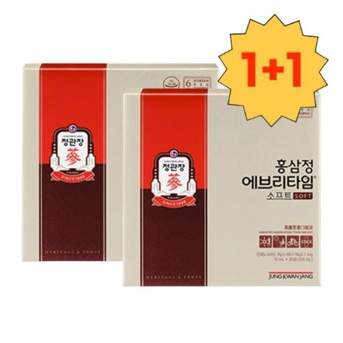 [1+1] 紅参精エブリタイムソフト 10mlx30包