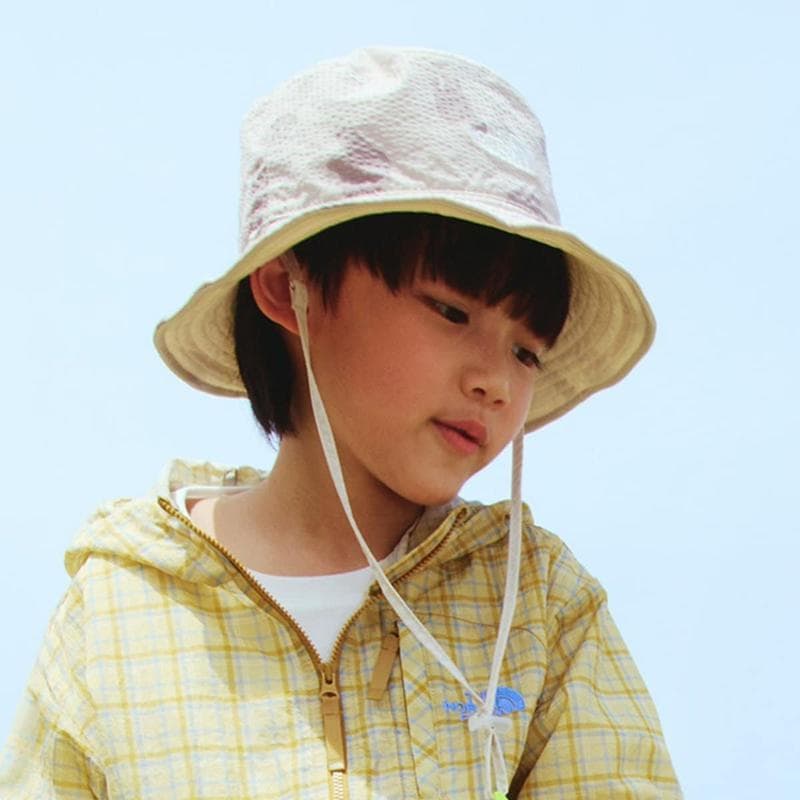 NE3HS02T キッズ リバーシブル バケット ハット KS REVERSIBLE BUCKET HAT