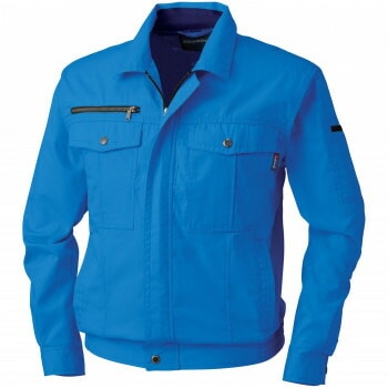 桑和 613 長袖ブルゾン 6Lサイズ ブルー（8） Absolute GEAR