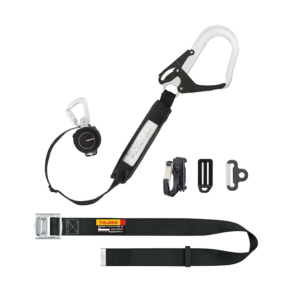 TJMデザイン B1SMKRL4BK 胴ベルト用KR150FA L4 スチールベルトMセット メーカー直送
