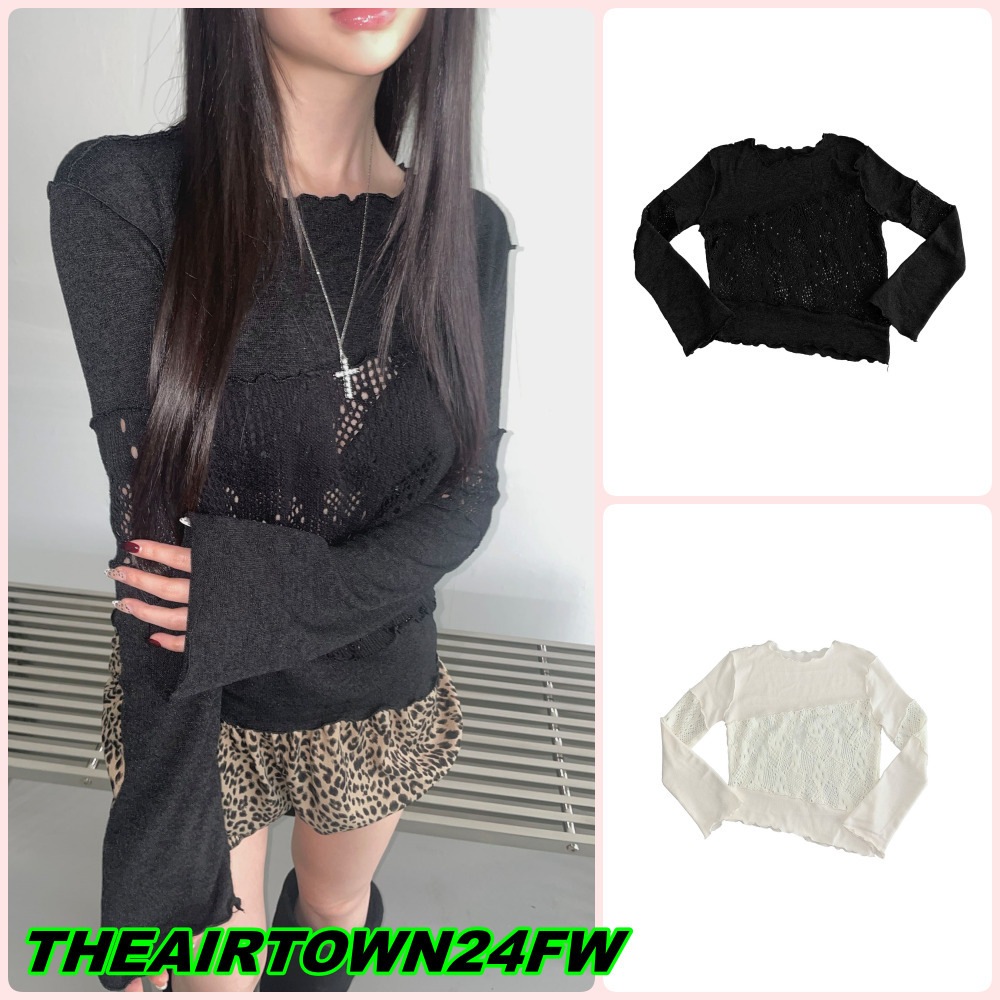 【THEAIRTOWN】available knit (2 color)