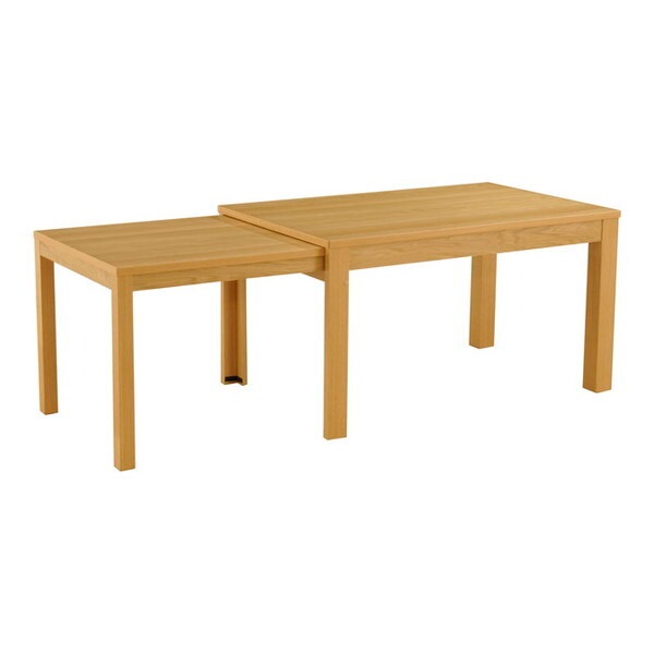 筑波産商 YUME2 伸長式ダイニング 130-215x80 NA メーカー直送