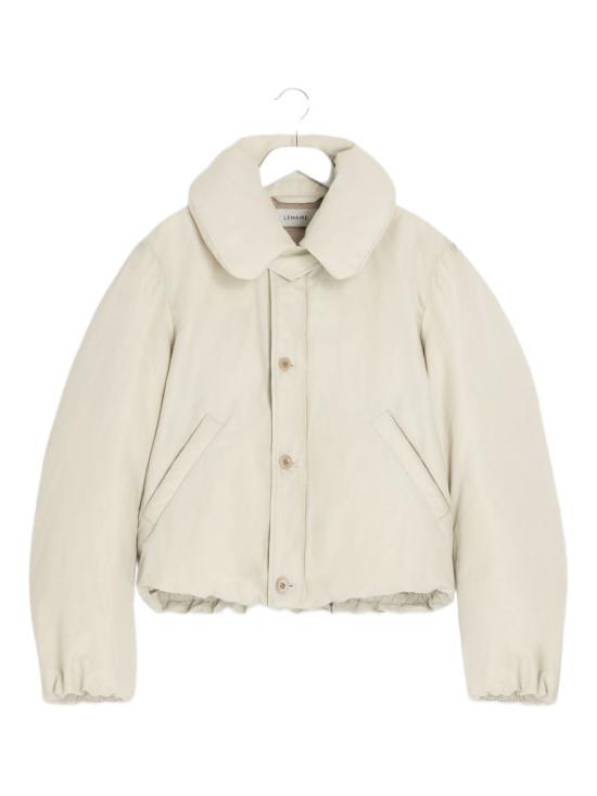 LEMAIRE Women Bubble Jackets OW1151 LF1019050 White