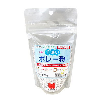 他サイト： 黒瀬ペットフード　自然派宣言　手洗いボレー粉　２００ｇ　鳥　フード　ＣＲＣ55―35―20―00―00の商品画像