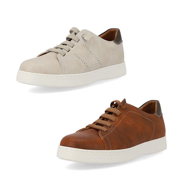 ELCANTO/強度/男性/牛革/バンディング/スニーカー/LCMS52J139