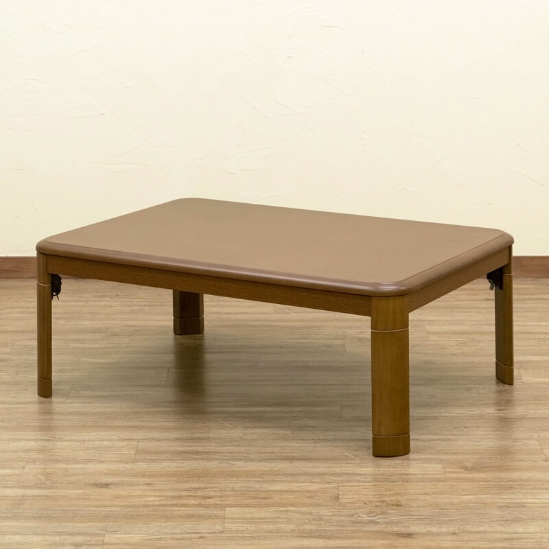 こたつテーブル 高さ調節 おしゃれ 折りたたみ ナチュラルモダン 300Wヒーター 炬燵 机 コタツ フラットヒーター 長方形 105cm