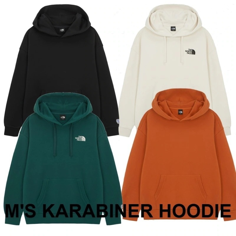 韓国正規品保証 関税負担なし NM5PR55A MS KARABINER HOODIEデイリー 基本 着装 男子 女子 人気 韓国 ファッション 男女共用 アウトドア