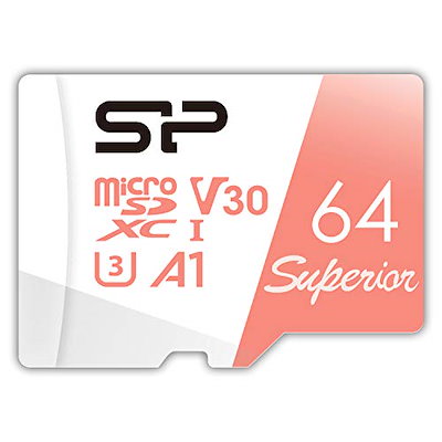 他サイト： シリコンパワー SP Silicon PowermicroSD カード 64GB 【Nintendo Switch 動作確認済】4K対応 class10 UHS-1 U3 最大読込100MB/s 3Dの商品画像
