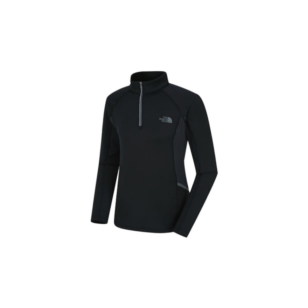 ノースフェイス レディース LOBUCHE L/S ZIP TEE /G MNFT7LH85-BLK